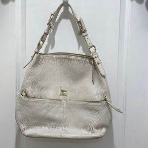 Dooney-Bourke tote bag. Eggshell color